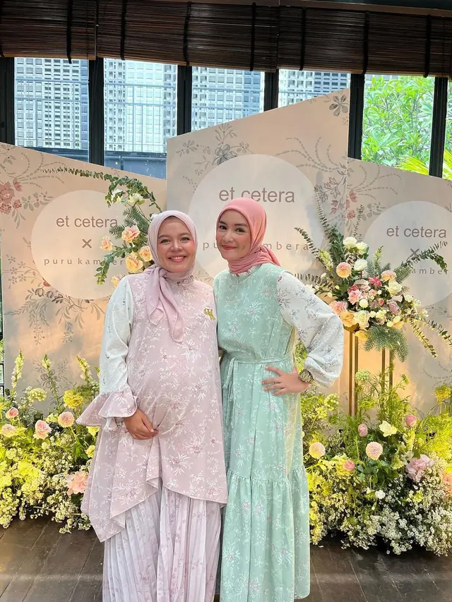 Intan Nuraini bersama founder Puru Kambera Ragil Silvia (https://www.instagram.com/p/CpkT1EmP2jp/)