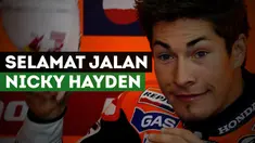 Berita video tentang kabar duka meninggalnya mantan pebalap MotoGP, Nicky Hayden.