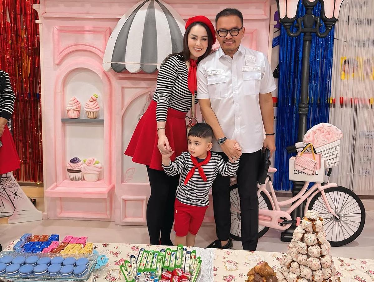 7 Potret Terbaru Kay Anak Haris Faisal dengan Jennifer Dunn yang Makin Ganteng