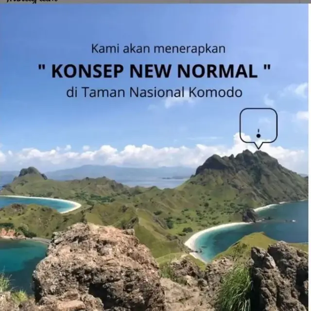 Sebelum Dibuka, Taman Nasional Komodo Umumkan Aturan di Era New Normal