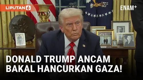  Donald Trump Ancam Hancurkan Gaza Jika Sandera Tidak Dilepas Hamas