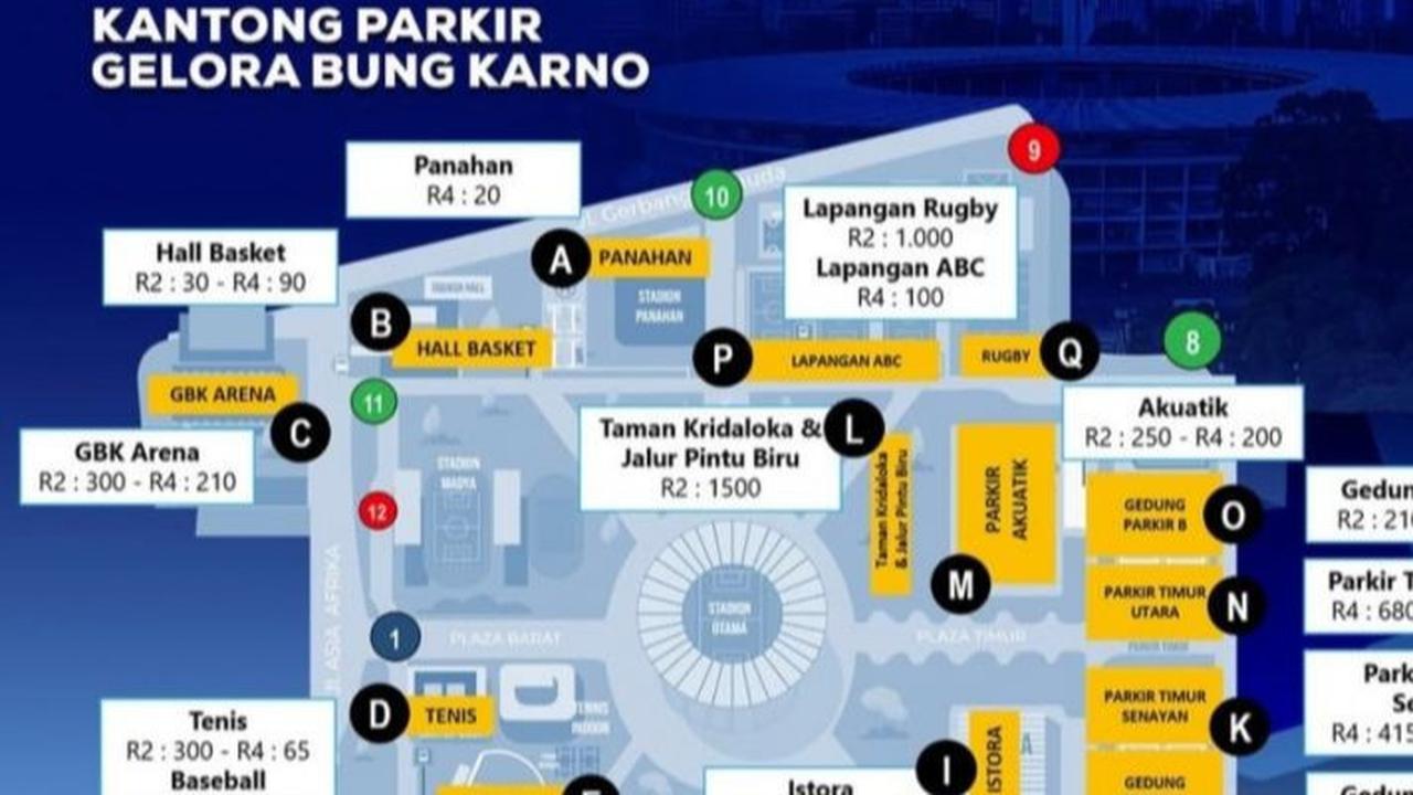 Laga Timnas Indonesi vs China, Ini Lokasi Kantong Parkir di GBK