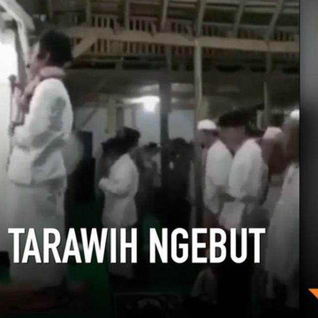 Video Cuma Di Indonesia Salat Tarawih Ngebut Banget Citizen6 Liputan6 Com