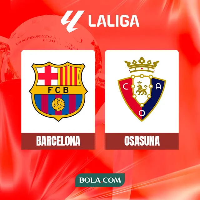 Liga Spanyol - Barcelona Vs Osasuna