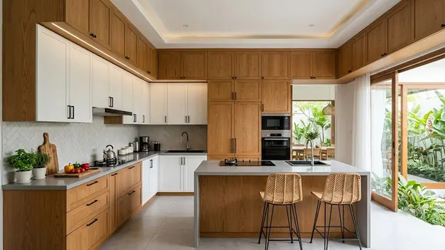 Ilustrasi Dapur/AI Generated