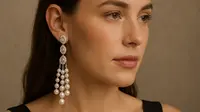 7 Model Anting Chandelier Terbaru yang Elegan, Tampil Glamor di Setiap Acara Spesial