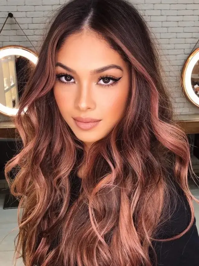 Warna Highlight Rambut Hitam