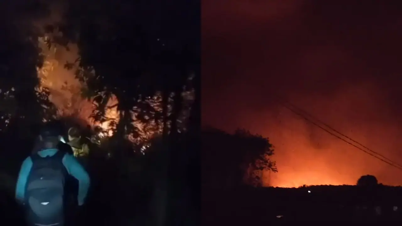 Taman Nasional Way Kambas Terbakar