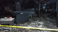 Bar dan Arena Biliar di Panjer Denpasar Ludes Terbakar, Diduga Akibat Korsleting Listrik