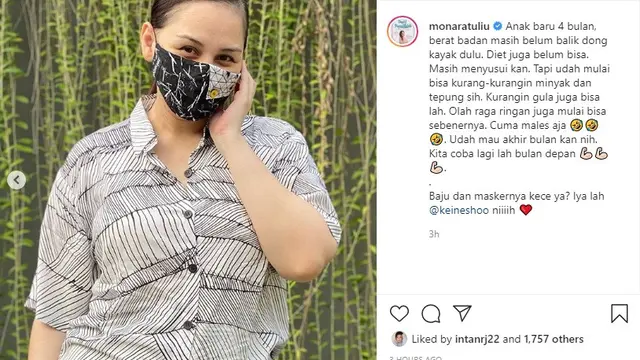 Mona Ratuliu (Foto: Instagram/@monaratuliu)