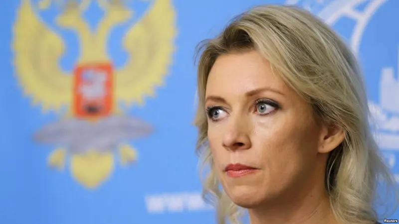 Juru bicara Kementerian Luar Negeri Rusia, Maria Zakharova (VOA Indonesia)