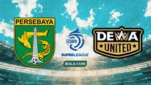 Persebaya Vs Dewa United. (Bola.com/Wiwig Prayugi)