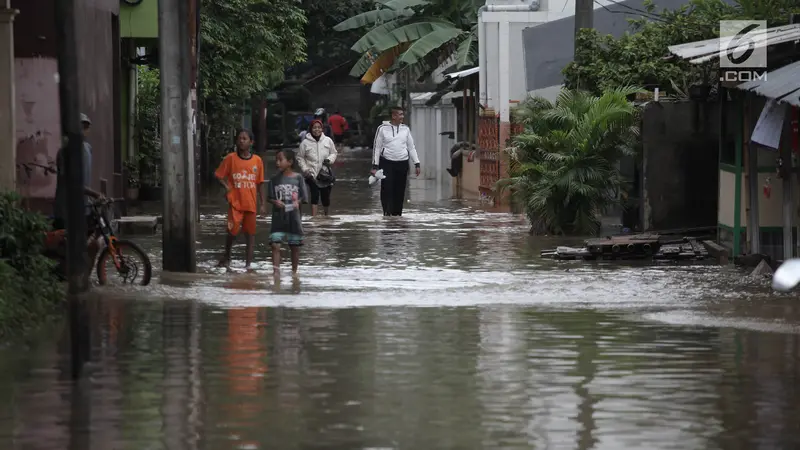 Intensitas Hujan Tinggi, Cipinang Melayu Terendam Banjir