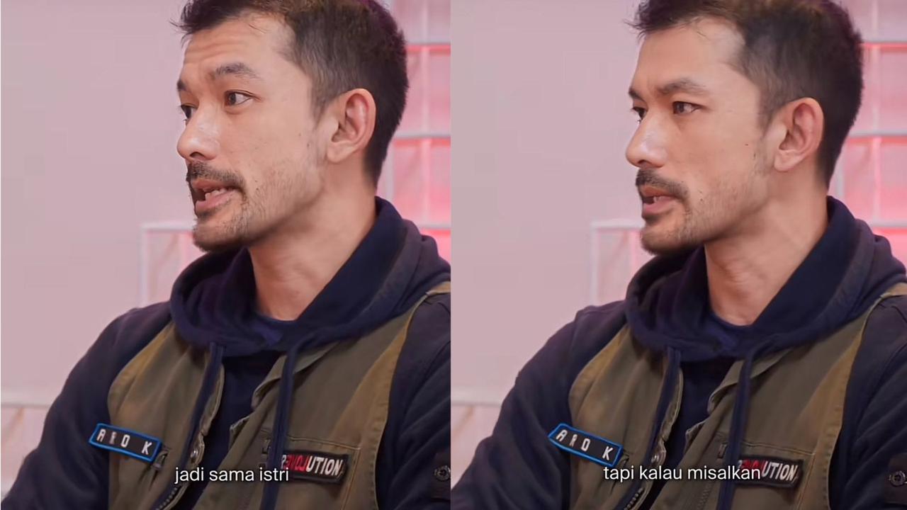 Rio Dewanto saat hadir di podcast Putri Tanjung menceritakan sempat depresi perankan tokoh Arok di film 13 Bom di Jakarta