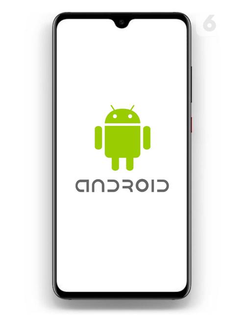 Ilustrasi Smartphone Android.
