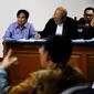 Maria Elizabeth Liman serius menyimak kesaksian Fathanah dalam sidang lanjutan kasus suap daging impor di Pengadilan Tipikor, Jakarta (Liputan6.com/Helmi Fithriansyah)