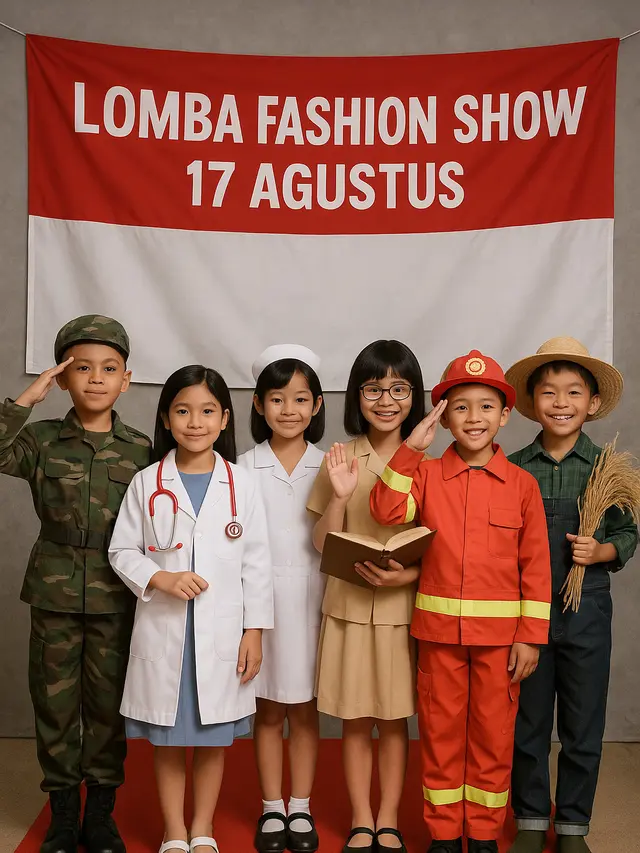 Ide Lomba Fashion Show 17 Agustus untuk Anak