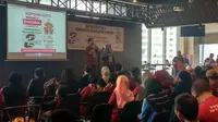 Kopdar HUT ke-3 Komunitas Bukalapak Jakarta (Foto:Liputan6.com/Maulandy R)