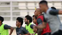Para pemain Borneo FC Samarinda berlatih dengan keras. Mereka menghadapi Persija Jakarta dalam laga pekan pertama BRI Super Legue 2026/2027 di Stadion Segiri, Samarinda, Sabtu (5/9/2026). (Dok. Borneo FC Samarinda)