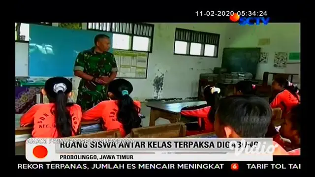 Puluhan siswa Sekolah Dasar Negeri di Kabupaten Probolinggo Jawa Timur, terpaksa belajar di area parkir karena gedung sekolah rusak dan nyaris ambruk. Ironisnya kerusakan gedung sekolah terjadi sejak dua tahun yang lalu dan hingga kini belum ada perb...