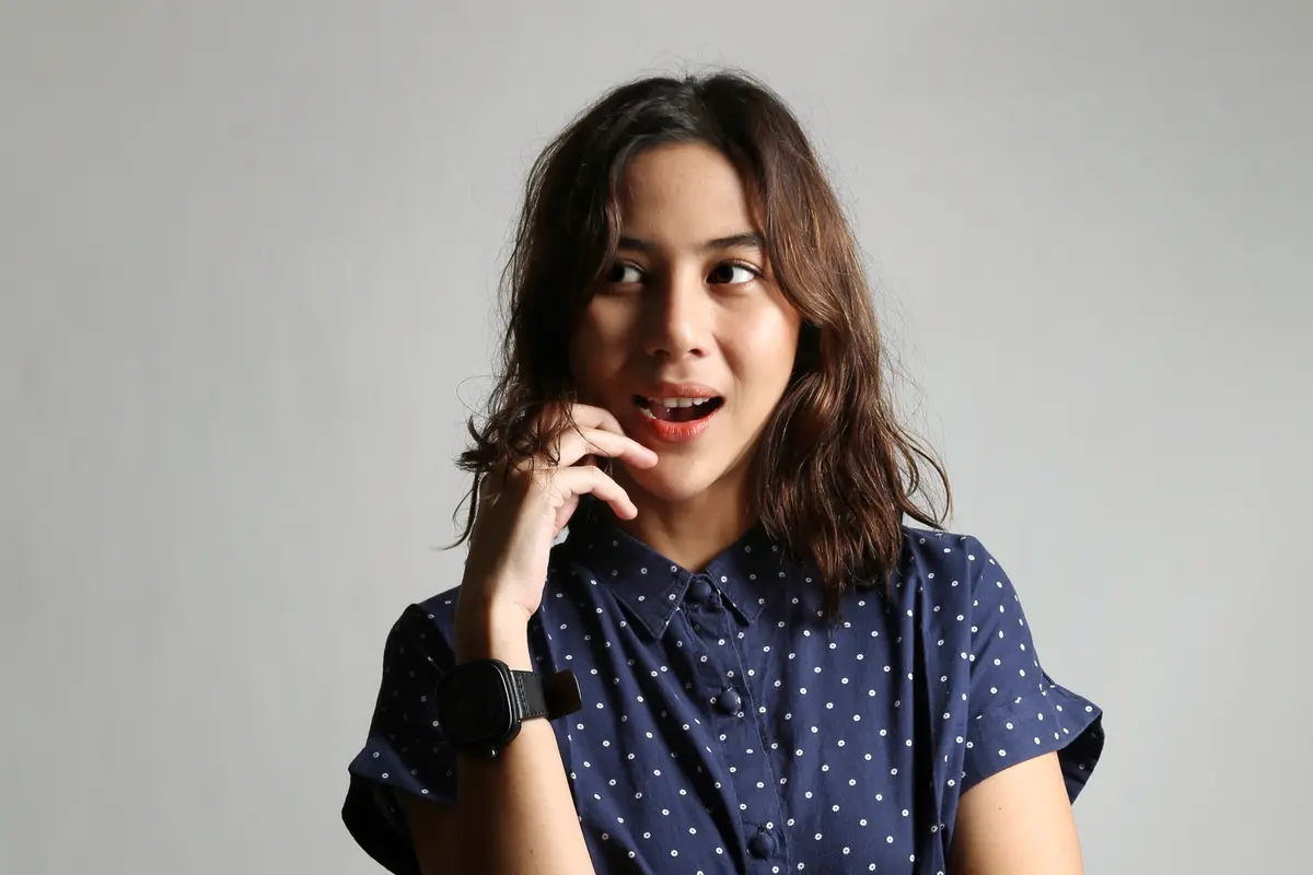 [Fimela] Adinda Thomas Visit Film KKN