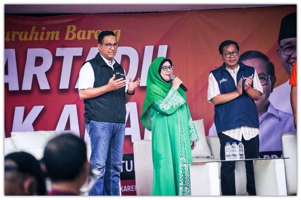 Anies dan Ahok satu barisan dukung Pramono-Rano di Pilkada Jakarta