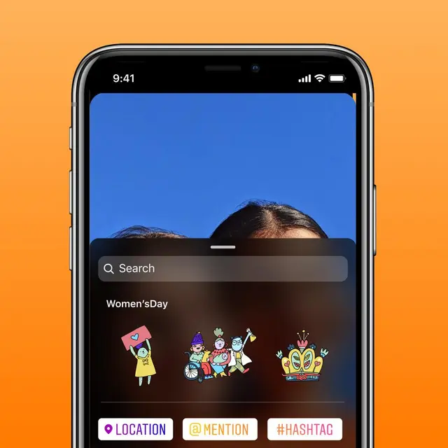 Ilustrasi kreatif di Instagram