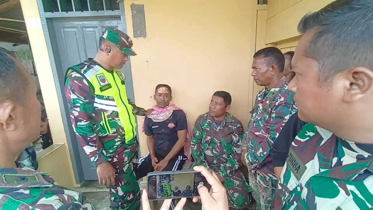 Sertu Rio selamat dari banjir bandang sumatra