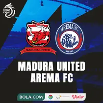 BRI Liga 1 - Madura United Vs Arema FC (Bola.com/Adreanus Titus)