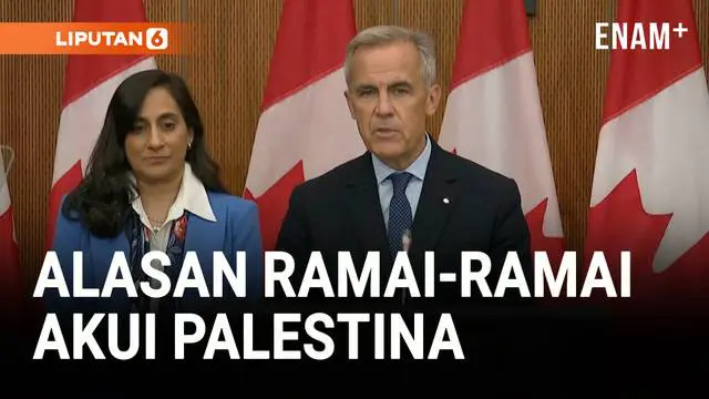 VIDEO: Kanada Akan Akui Negara Palestina Pada September 2025