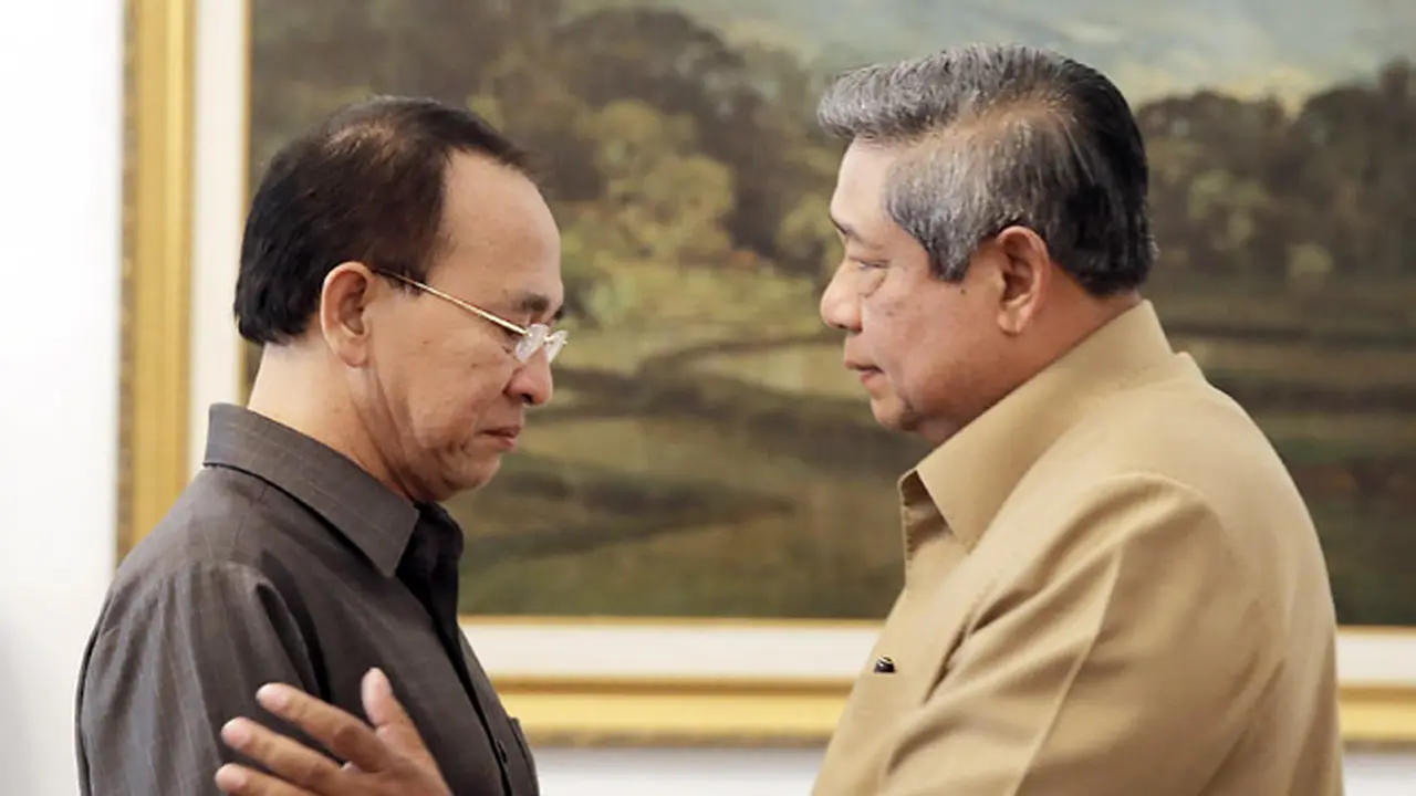 Presiden Susilo Bambang Yudhoyono menerima Menteri Agama Suryadharma Ali