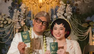 Fakta-fakta Akad Nikah Andre Taulany dan Amanda Rigby