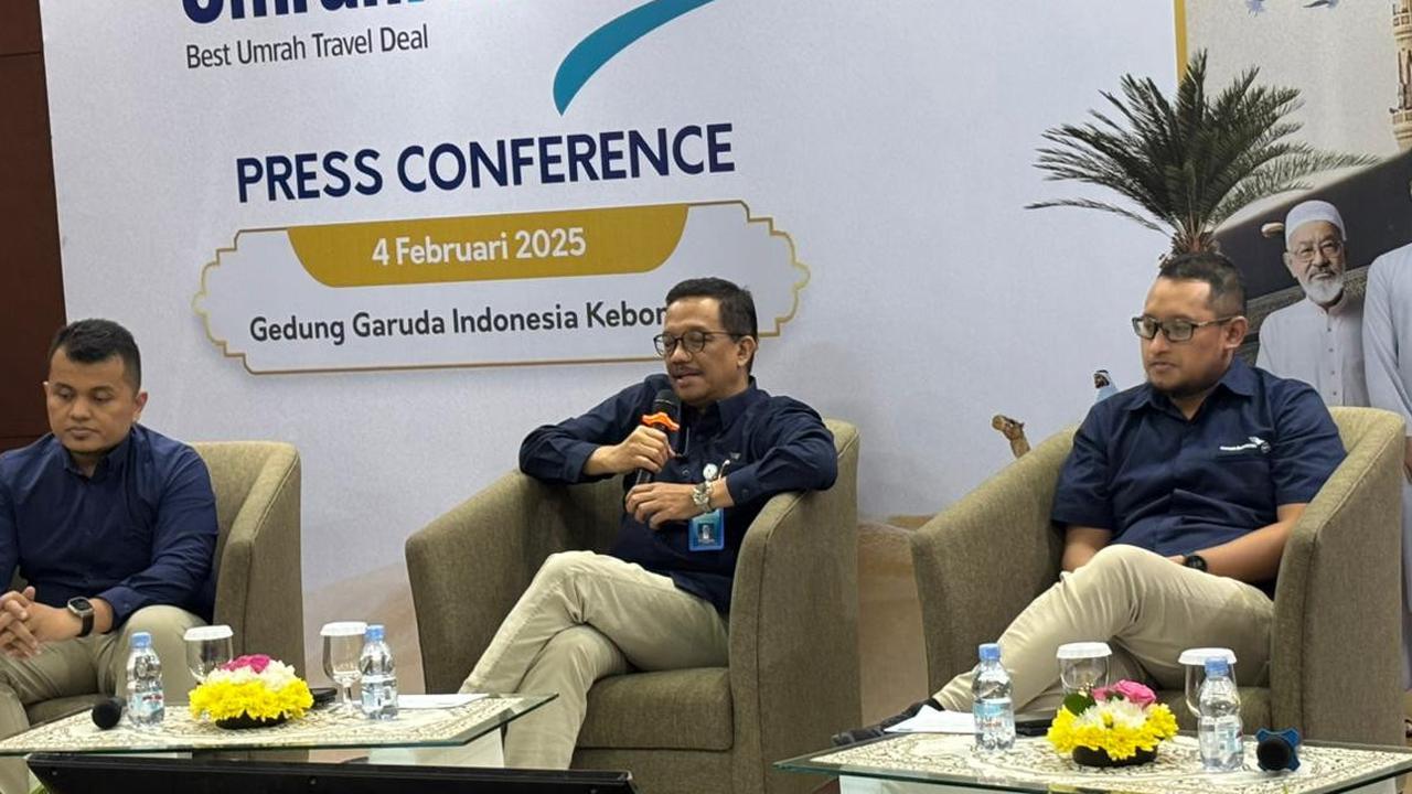 Garuda Bakal Obral Tiket Penerbangan Umrah di Travel Fair 2025
