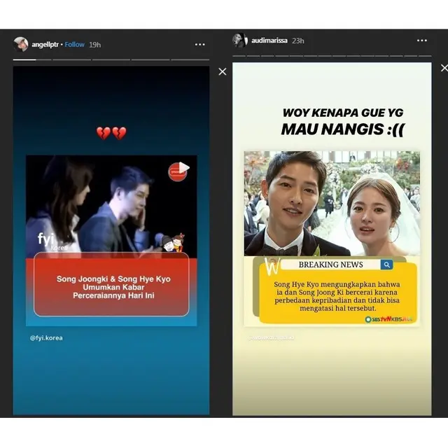 Song Joong Ki dan Song Hye Kyo