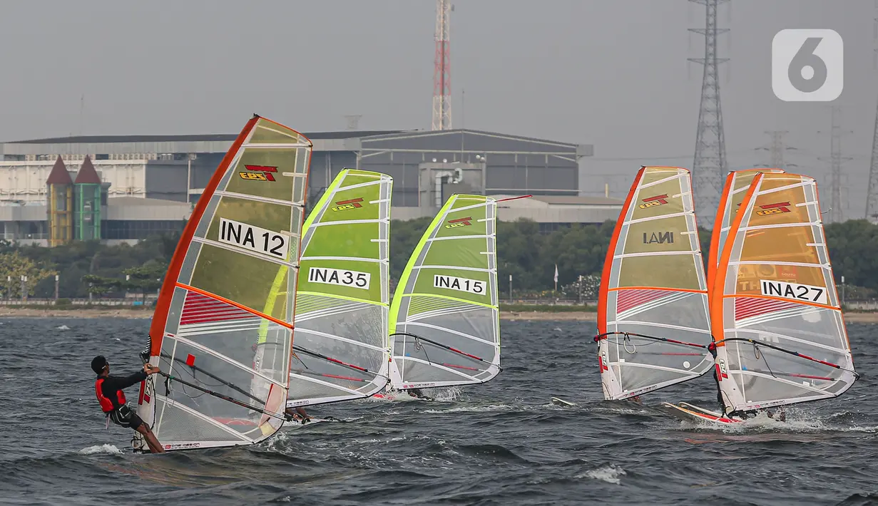 Jakarta International Sailing Championship 2024 juga menjadi ajang untuk mempromosikan olahraga layar serta pariwisata bahari. (Liputan6.com/Angga Yuniar)