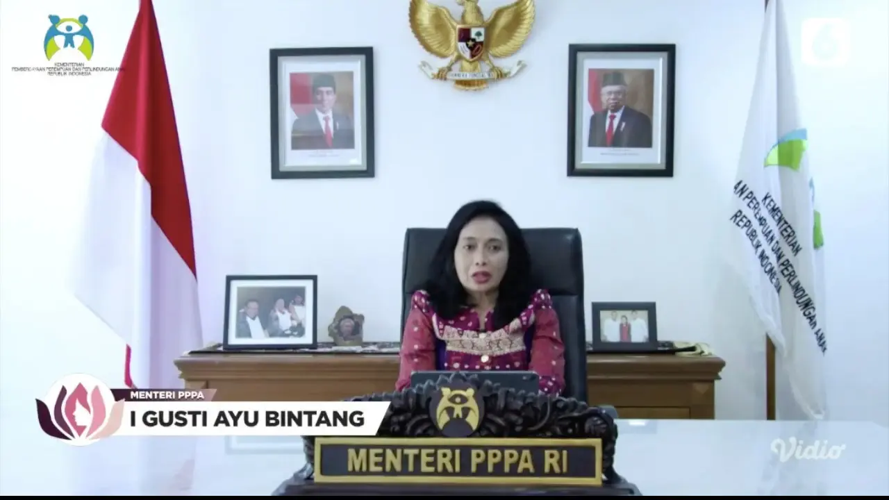 Menteri PPPA I Gusti Ayu Bintang Darmavati