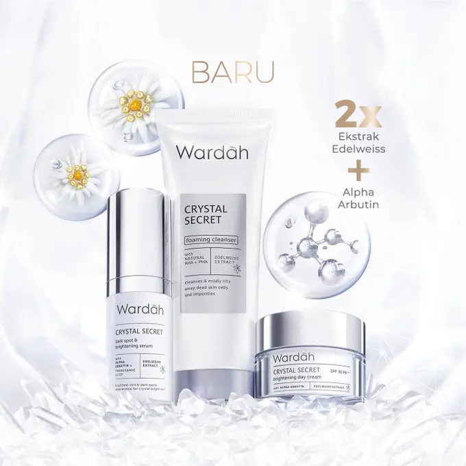 Beauty Review:  Rangkaian Skincare dengan Kandungan Ekstrak Edelweiss dan Alpha Arbutin untuk Kulit Wajah Bening Bercahaya