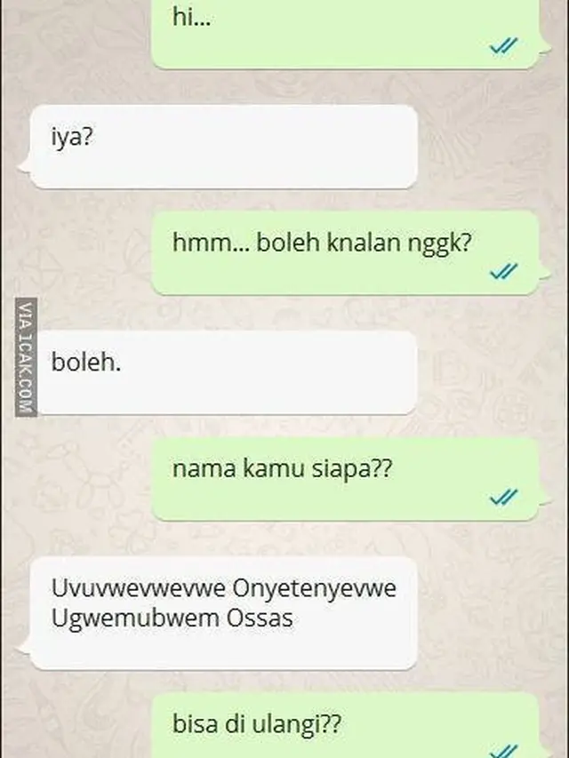 10 Chat Kocak Ajak Kenalan Berujung Enggak Jelas Ini Bikin Geleng Kepala