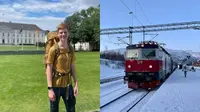 Pria Habiskan Uang Rp 170 Juta Setahun Hidup di Kereta (Sumber: Instagram/lassestolley)