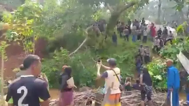 Warga menolak tambang di Pulau Wawonii.(Liputan6.com/Ahmad Akbar Fua)
