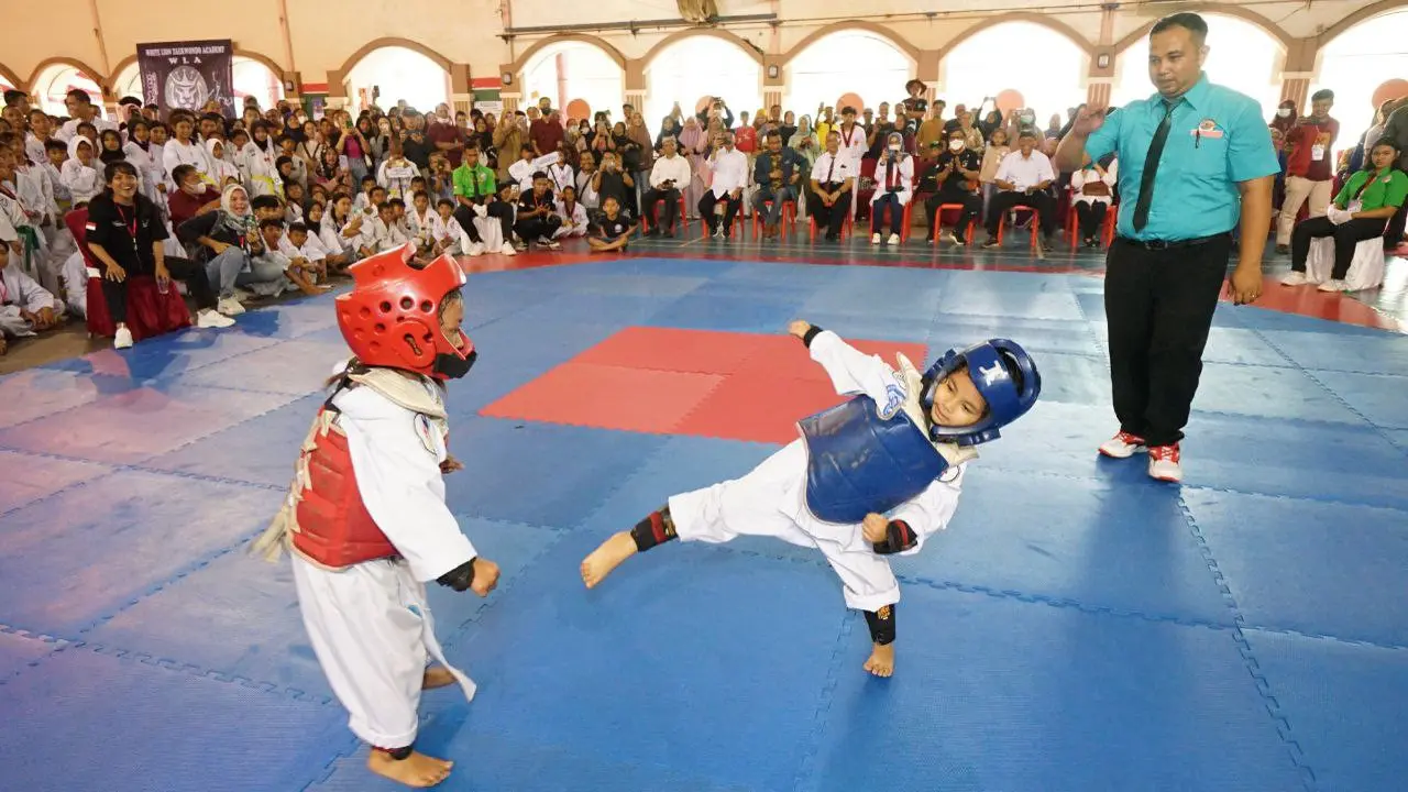 Ratusan Pelajar Ikuti Blambangan Taekwondo Open Bupati Cup 2023 (Istimewa)