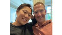 Mark Zuckerberg dan Priscilla Chan. Photo: Mark Zuckerberg/Instagram