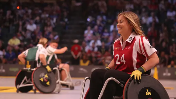 Contoh ilustrasi mahasiswa disabilitas yang mendapat dukungan penuh dari kampus