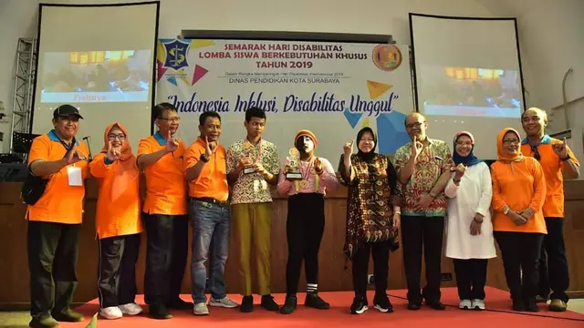 Potret Semarak Perayaan Hari Disabilitas Internasional di Surabaya
