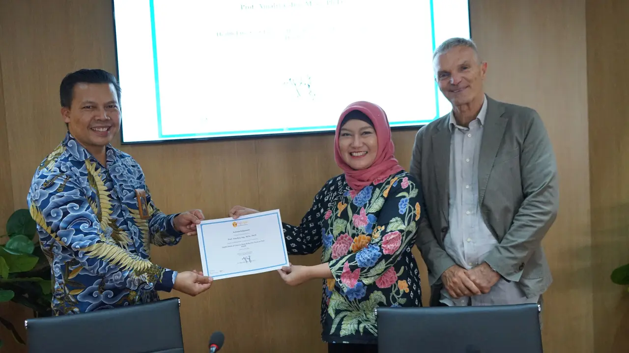 Kolaborasi Kajian Ilmiah Universitas Padjadjaran (Unpad) dan Universitas Catania, Italia terkait kajian Konsep pengurangan bahaya (harm reduction) pada penggunaan tembakau.
