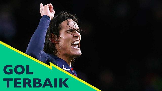 5 Gol Terbaik Ligue 1 Prancis: Ketenangan Cavani di Kotak Penalti