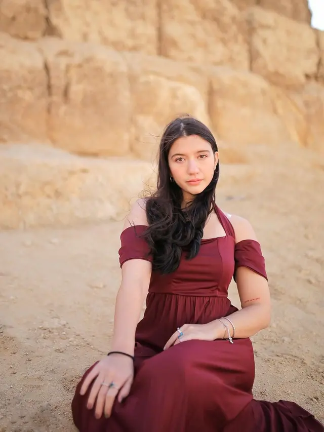 Cassandra Lee liburan di Mesir (Foto: Instagram/@cassandraslee)