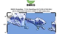 Gempa Magnitudo 4,5 Guncang Kuta Selatan Bali, Dipicu Aktivitas Sesar Aktif