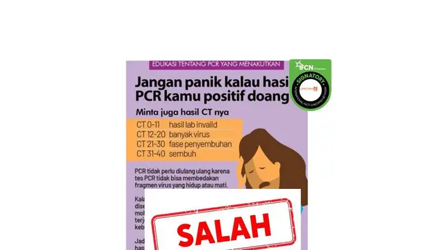 Cek Fakta CT Value 2