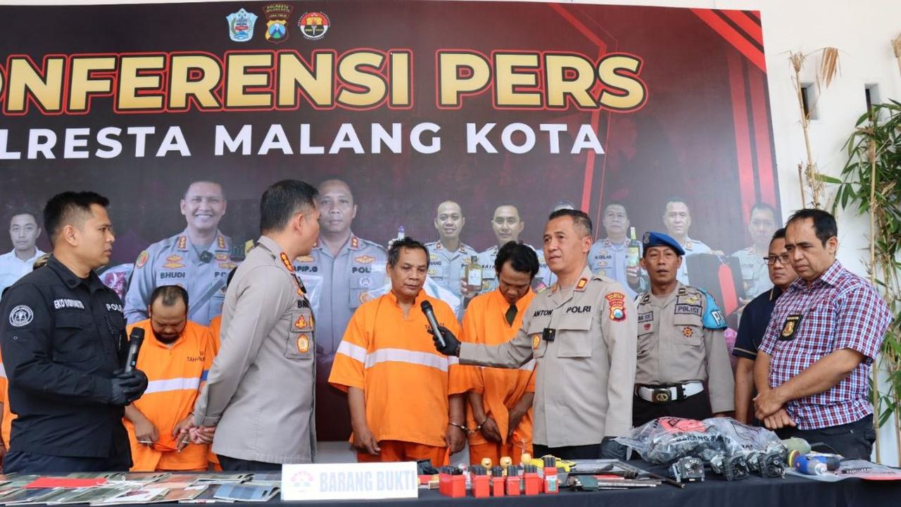 Sindikat pelaku Pencurian Kendaraan Bermotor (Curanmor) di Kota Malang membeli STNK dan BPKB secara online.